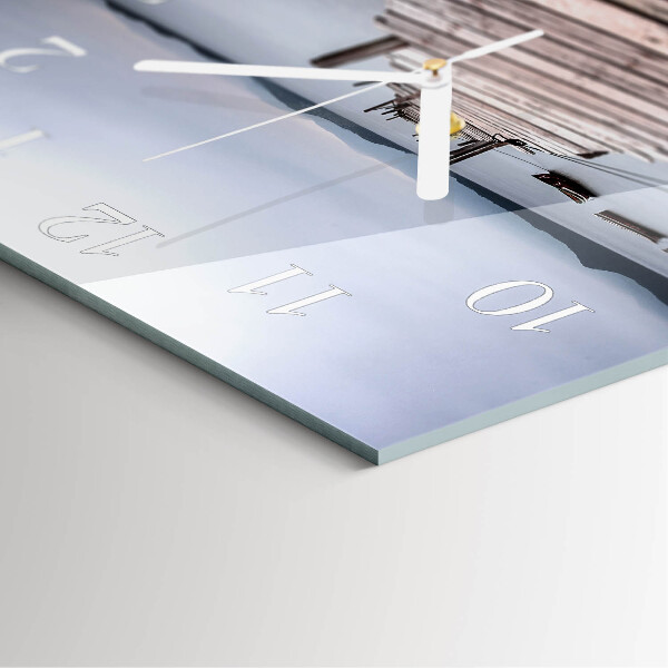 Square wall clock Network
