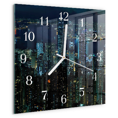 Square wall clock Horizon
