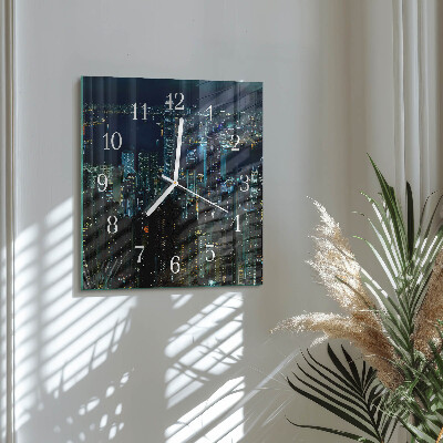 Square wall clock Horizon
