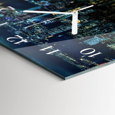 Square wall clock Horizon