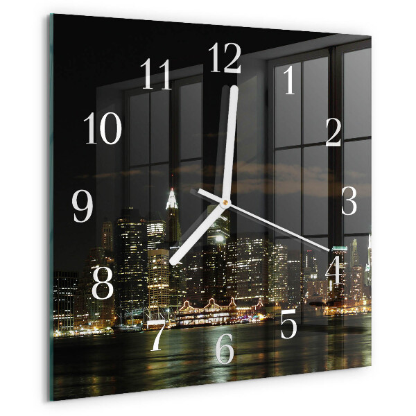 Square wall clock Horizon
