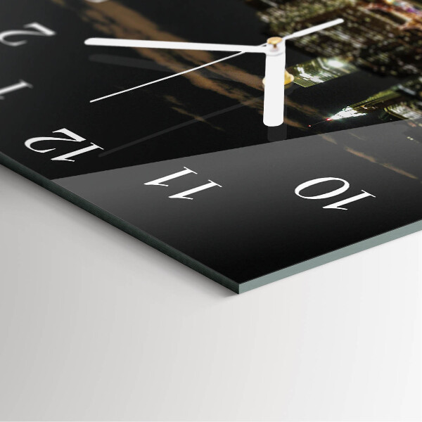 Square wall clock Horizon