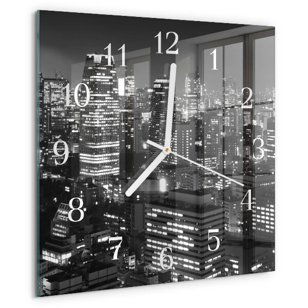 Square wall clock Horizon