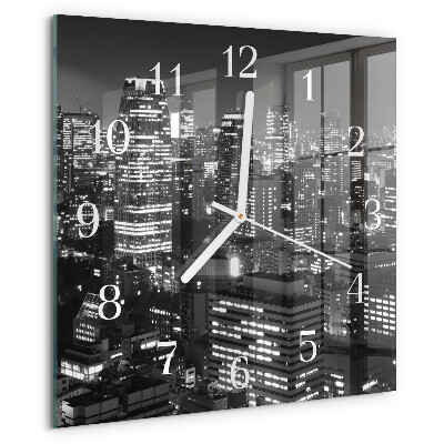 Square wall clock Horizon