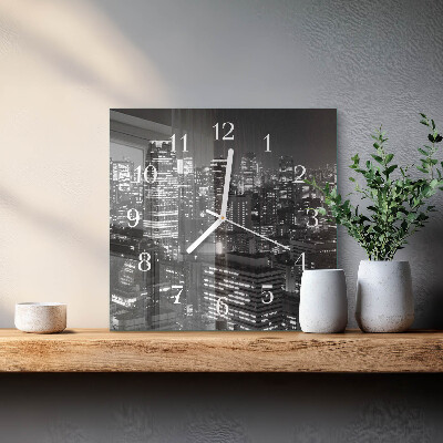 Square wall clock Horizon