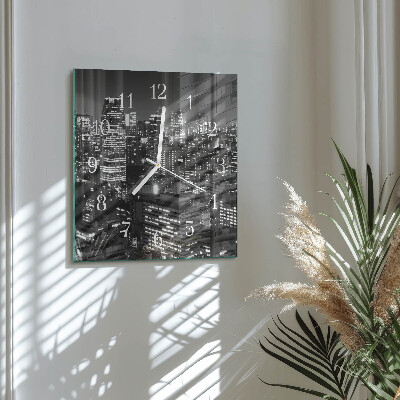 Square wall clock Horizon