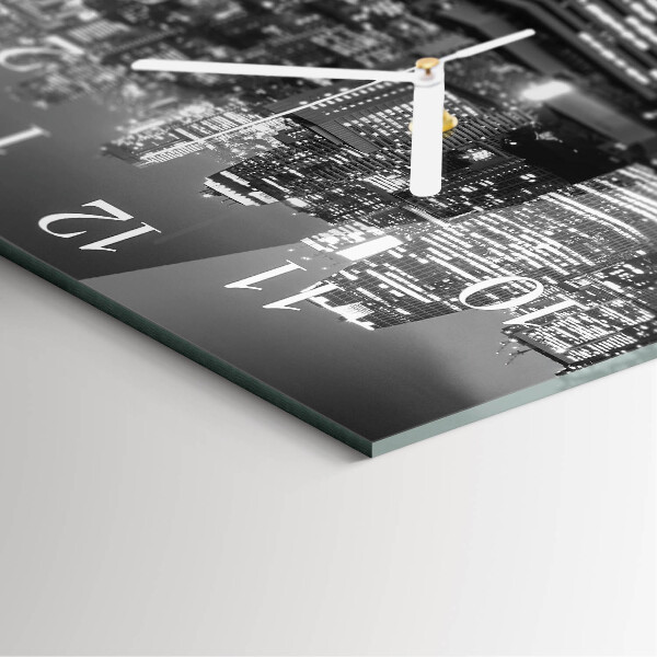 Square wall clock Horizon