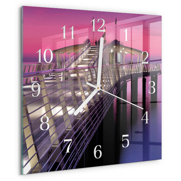 Square wall clock Pier