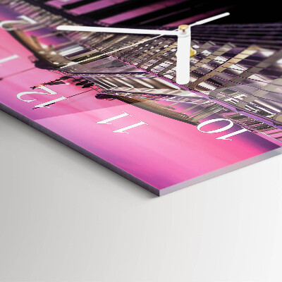 Square wall clock Pier