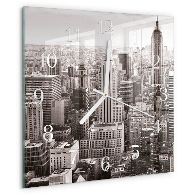 Square wall clock Horizon