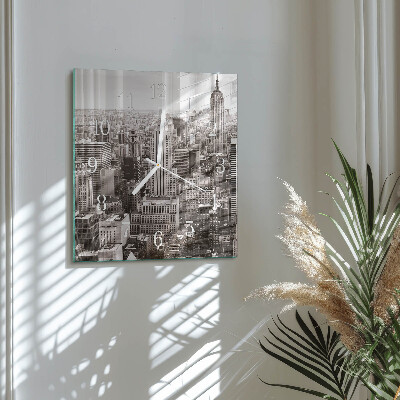 Square wall clock Horizon