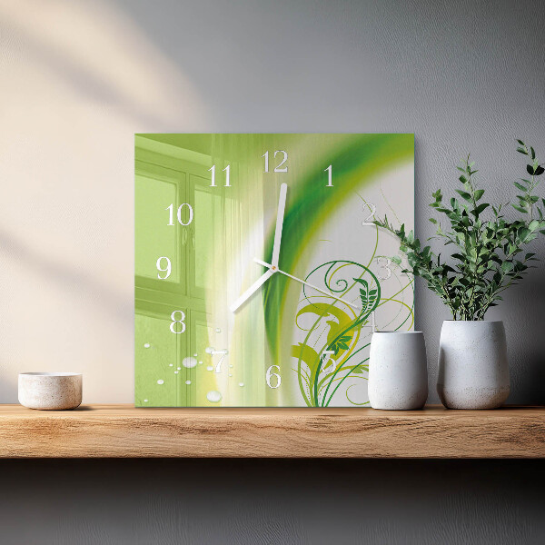 Square wall clock Model Plant