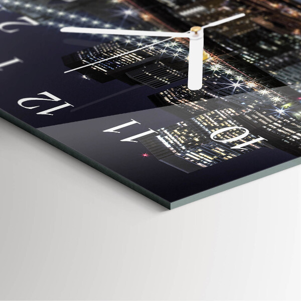 Square wall clock Horizon