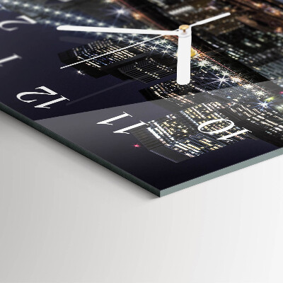 Square wall clock Horizon