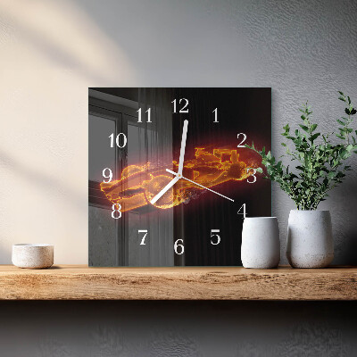 Square wall clock Junk