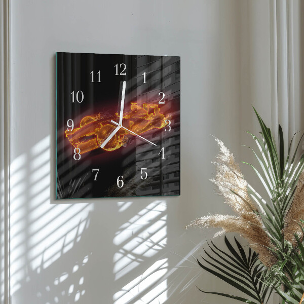 Square wall clock Junk