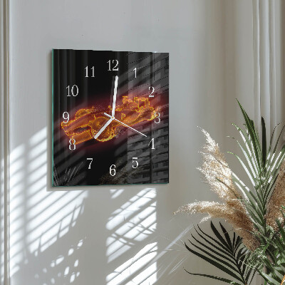 Square wall clock Junk