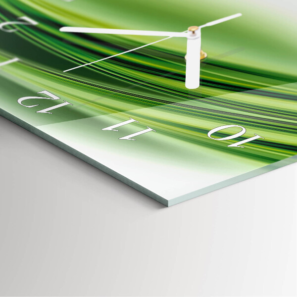 Square wall clock Abstract Art