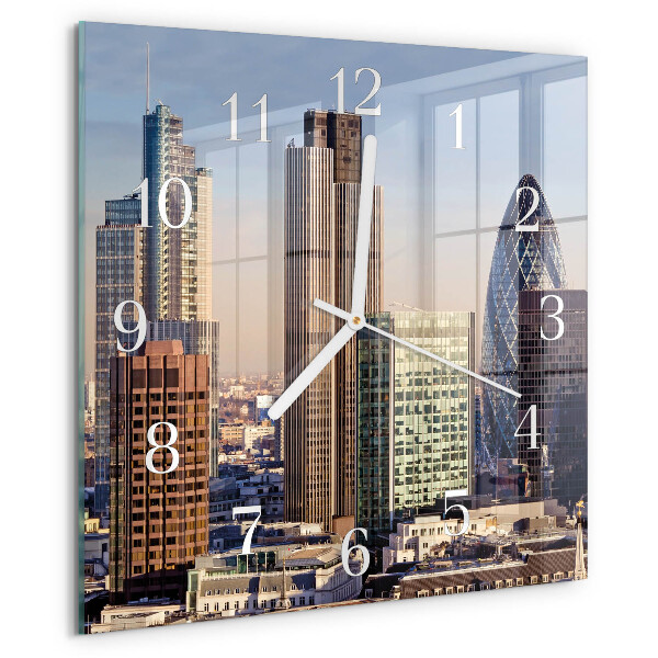 Square wall clock Horizon