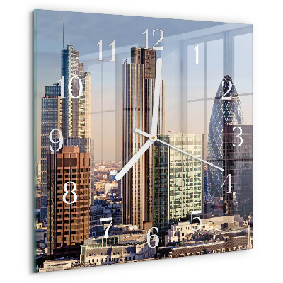 Square wall clock Horizon