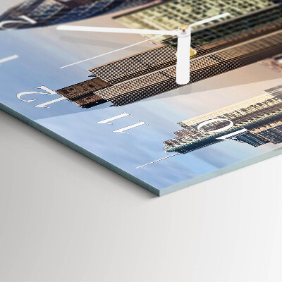 Square wall clock Horizon