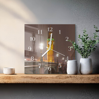 Square wall clock Big Ben
