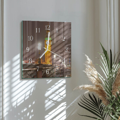Square wall clock Big Ben