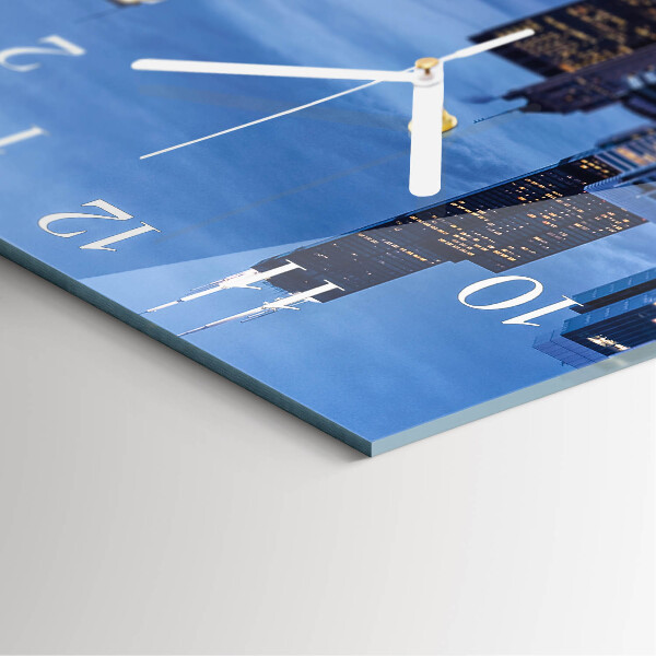 Square wall clock Horizon