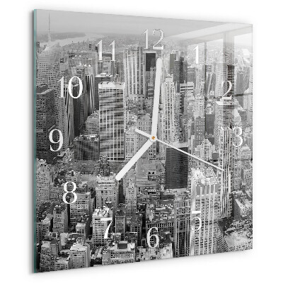 Square wall clock Horizon