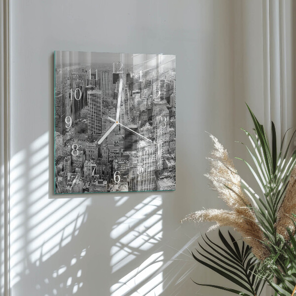Square wall clock Horizon