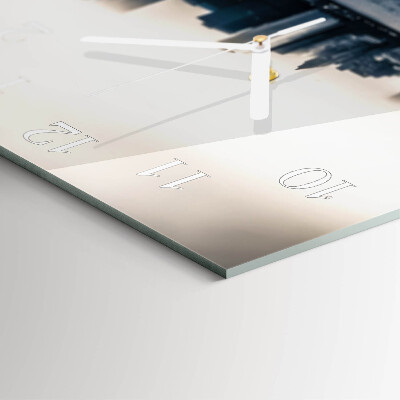 Square wall clock Horizon