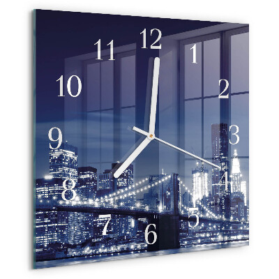 Square wall clock Horizon