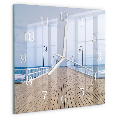 Square wall clock Pier