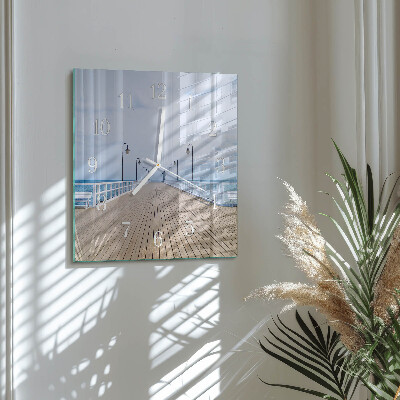 Square wall clock Pier
