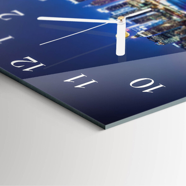 Square wall clock Horizon