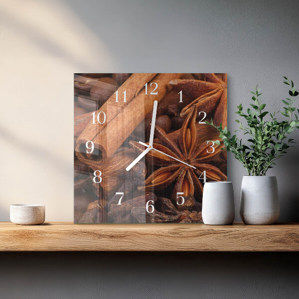 Square wall clock Vanilla