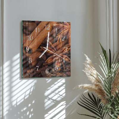 Square wall clock Vanilla