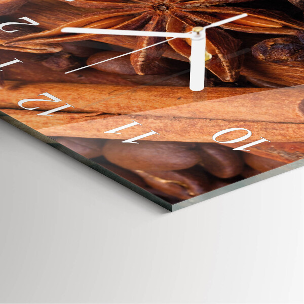 Square wall clock Vanilla