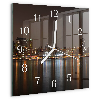 Square wall clock Horizon