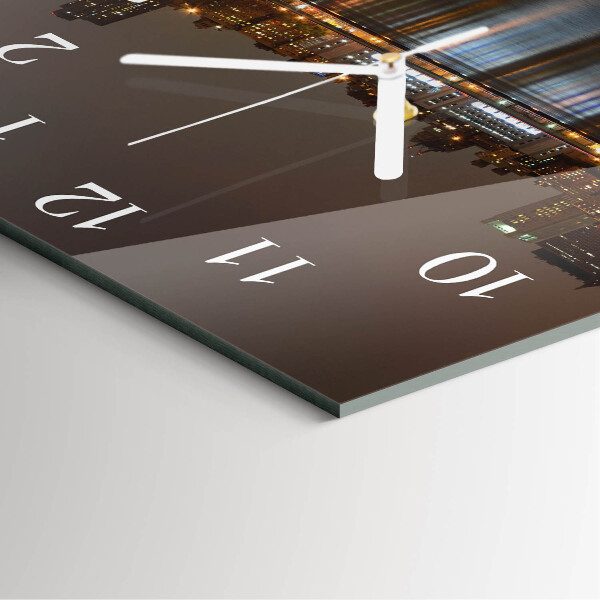 Square wall clock Horizon