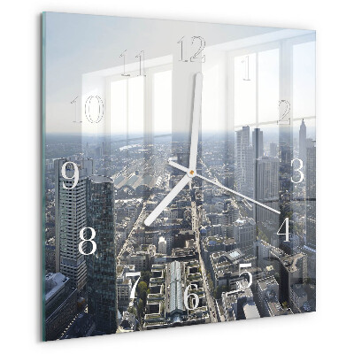 Square wall clock Horizon