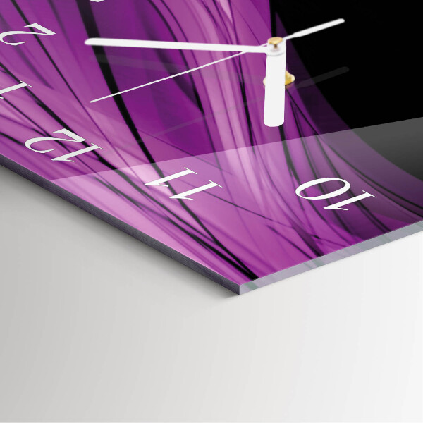 Square wall clock Abstraction