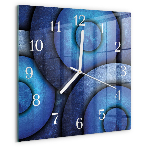 Square wall clock The Art of Circles