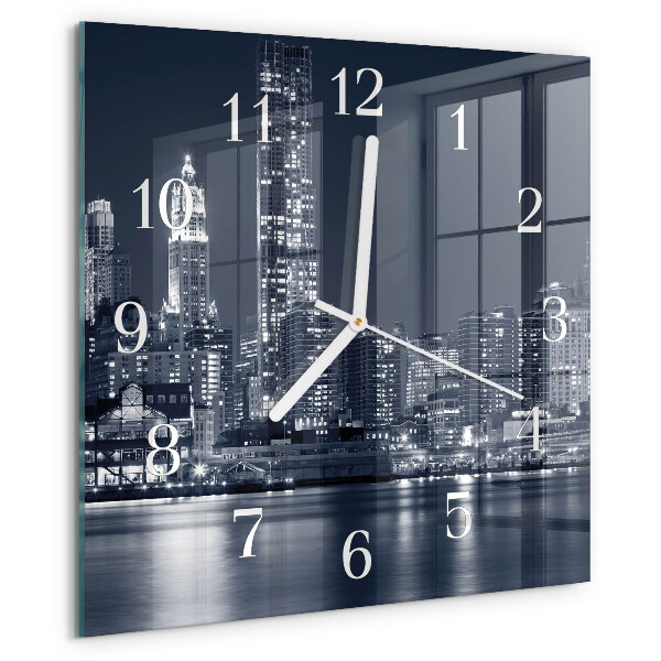 Square wall clock Horizon