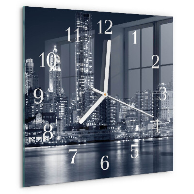Square wall clock Horizon