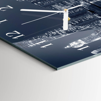 Square wall clock Horizon