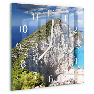 Square wall clock Cliff