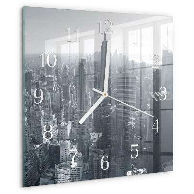Square wall clock Horizon