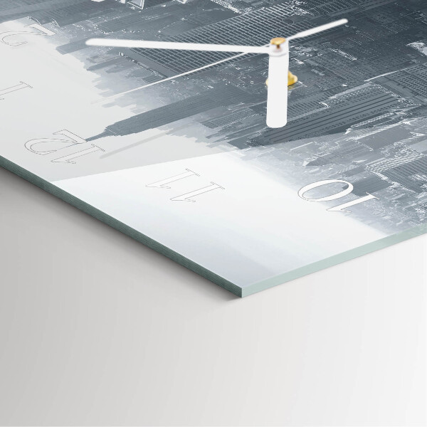 Square wall clock Horizon