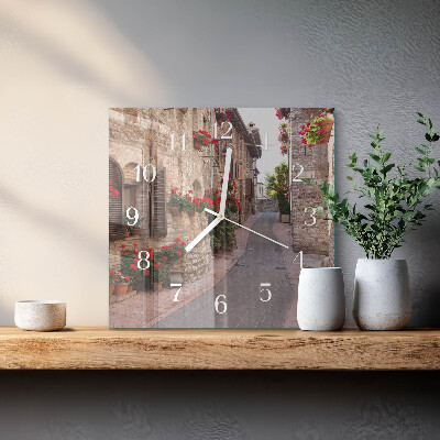 Square wall clock Avenue